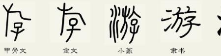 游字同韵母字