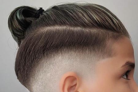宝宝后面头发是v字型是什么发型