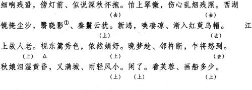 浪淘沙引词牌格律