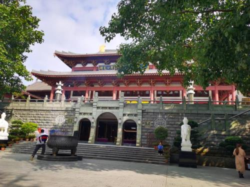 南宁青秀山观音禅寺烧香顺序