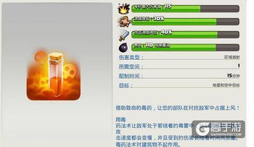 部落冲突冰冻法术等级升级时间
