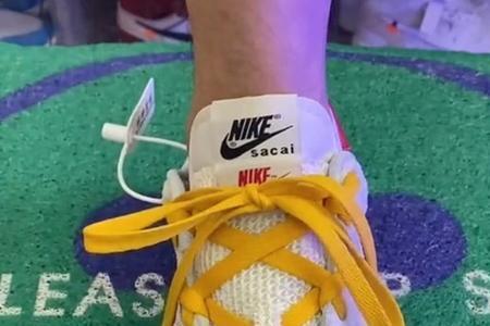 nike旋转纽扣鞋带系法