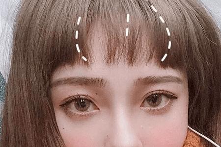 弯月眉适合有刘海的吗