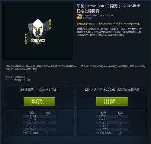 csgo贴纸涨价是根据什么来的