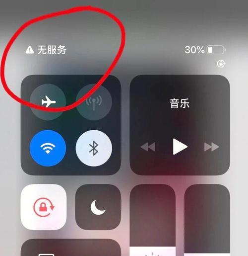 苹果手机的无服务是什么意思