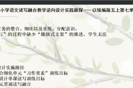 小学语文都有哪些模块