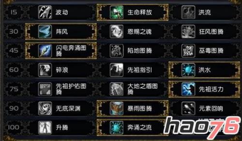寒冰cd流天赋