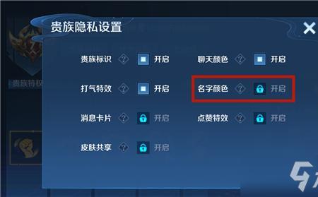 王者荣耀对局怎么隐藏名字