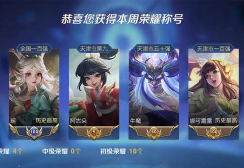 王者荣耀小国标属于什么水平