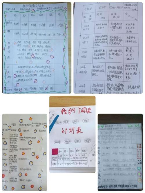 如何制作阅读计划表