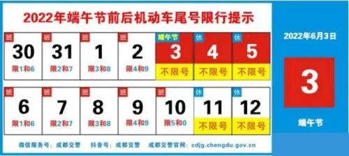 成都市限号早上几点到晚上几点