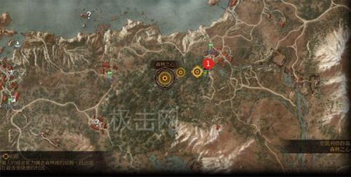 巫师三注魔任务位置