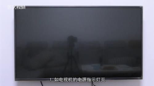 电视机一年没开，声音有断续