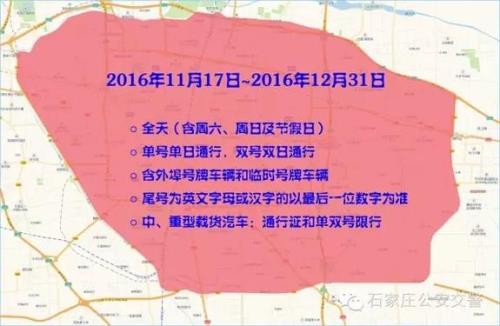 石家庄限号吗最新