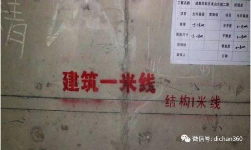 工地放线控制线是什么意思