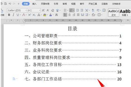 怎么把wps目录变大
