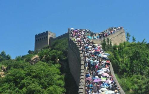 八达岭长城一年的旅客量多少人