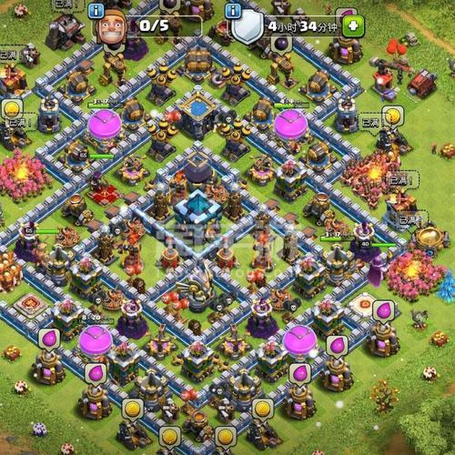 部落冲突12本科技可以升到多少级