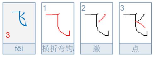 艰难的笔顺