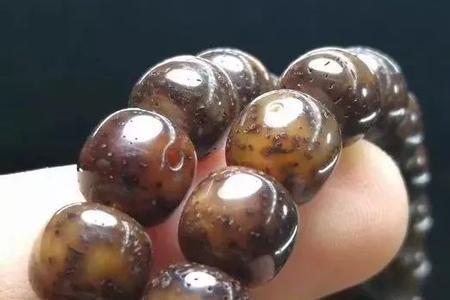 新买的星月菩提有黄斑怎么回事