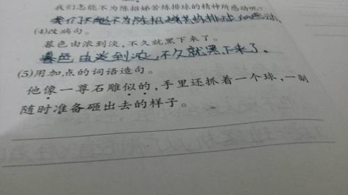 似的放在中间造句