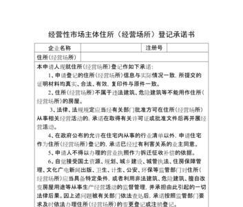 经营主体名称填什么