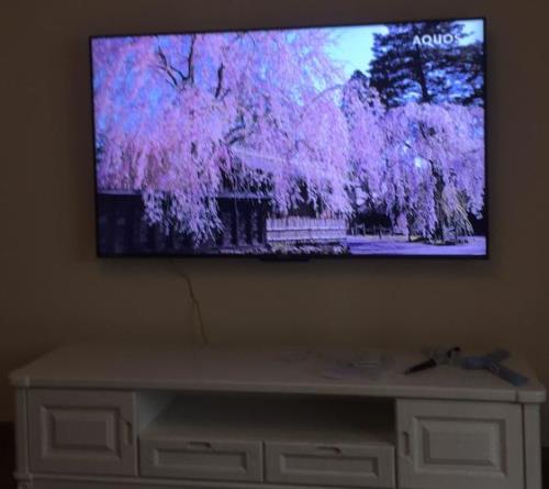 夏普4k电视有拖影