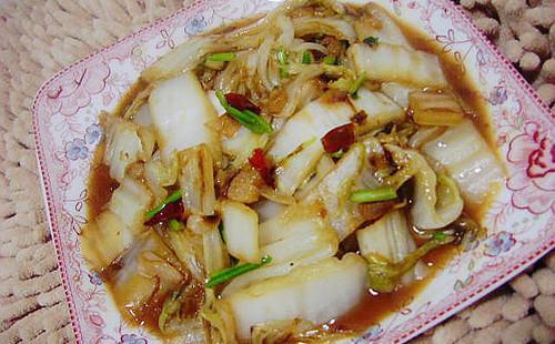 三叔醋溜白菜做法