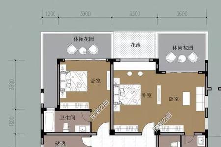 别墅院子面积计算公式