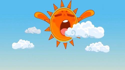 太阳公公夸奖我的儿歌