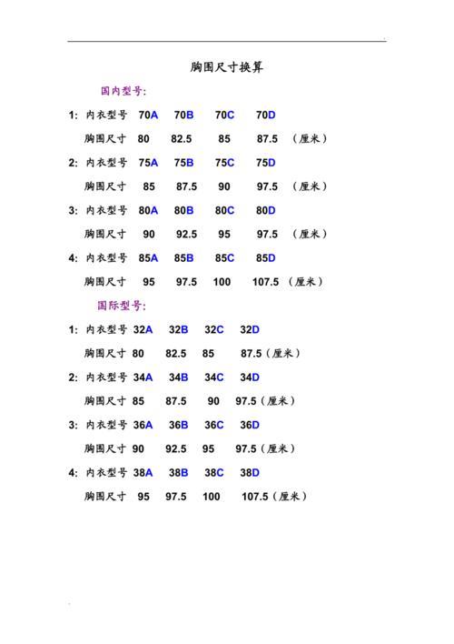 b86胸围穿什么码