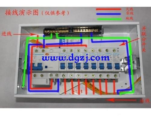 煤改电配电箱怎么接线