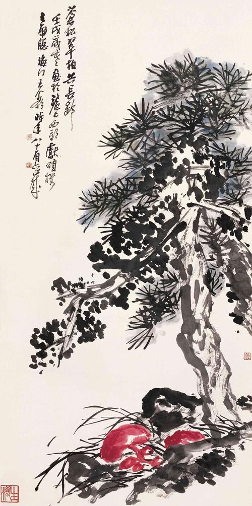 苍松翠柏板材颜色