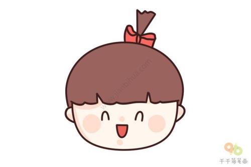 画娃娃简单又可爱