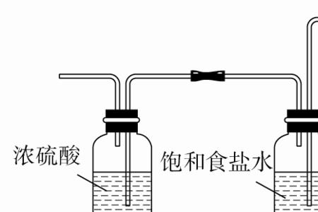 饱和食盐水怎么除去氯化氢