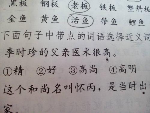讲述近义词是什么