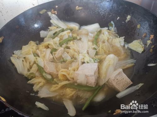 干豆角和冻豆腐做法