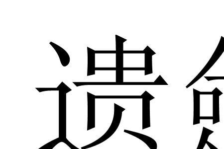 遗之什么意思