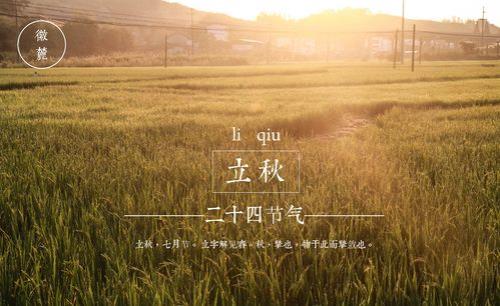 刚立秋不久季节怎么形容