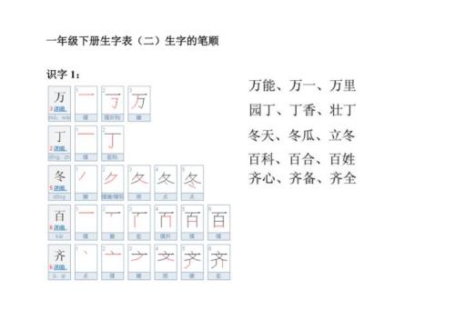 子的笔顺第一笔读什么