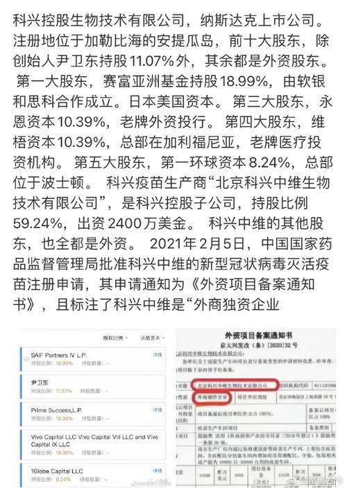 科兴中维是国企还是私企