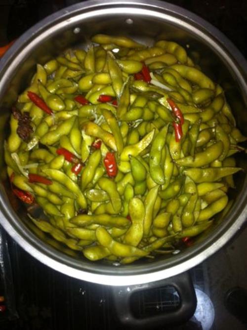 水毛豆的正宗做法