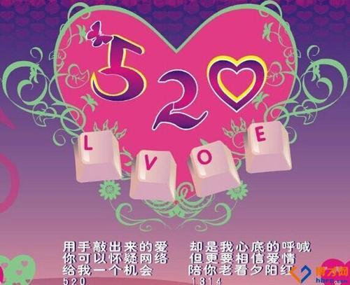 520送糖果祝福语