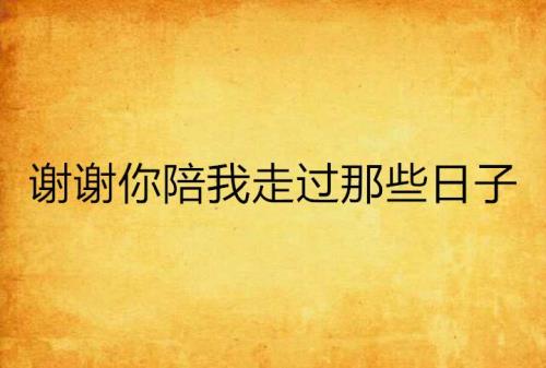 依然谢谢你陪我度过求歌名