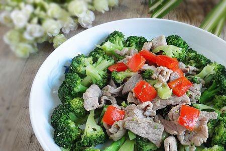 西兰花炒肉片是怎么做的