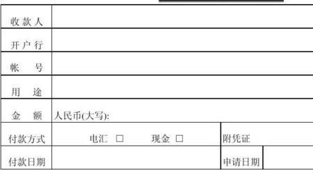 申单是什么意思