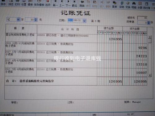 银行退库收入什么意思