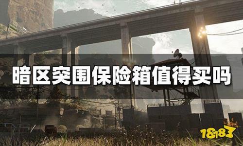 暗区突围伪装者能不能带保险箱