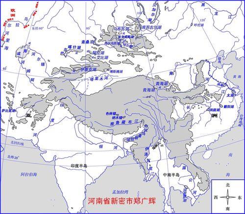 亚洲南部的河流