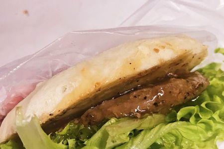 卤豆串夹馍的做法
